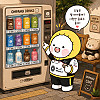 자판기 gif