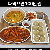 혼자 1시간안에 다먹으면 100만원.jpg