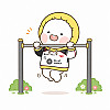 철봉 gif